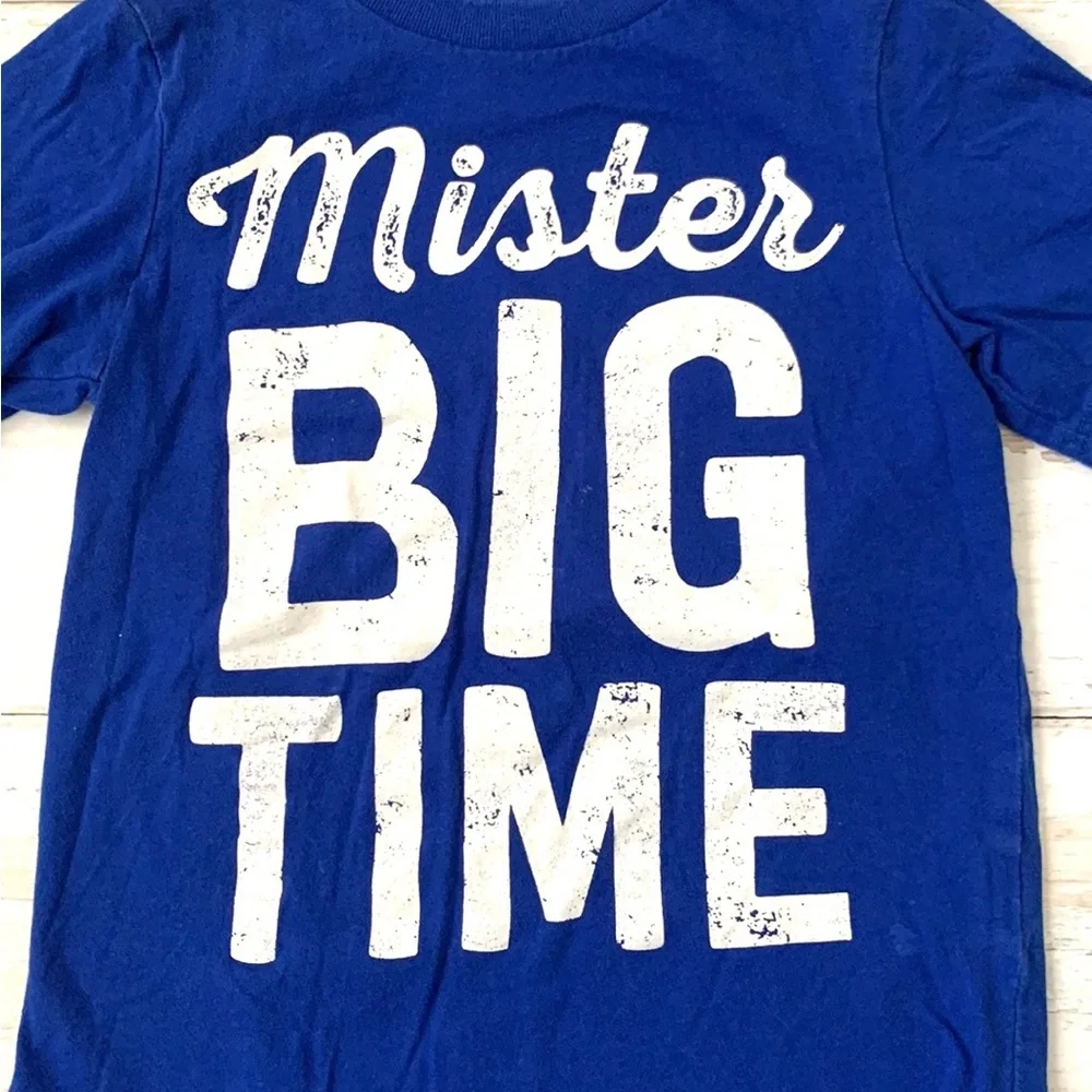 Boys 3T Blue Shirt Sleeve Shirt Kids Toddler The Children’s Place Cotton Tee